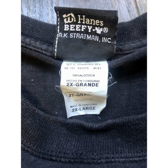 Harley Davidson Motorcycles Halifax Nova Scotia Pig Privateers Black T Shirt XXL - Picture 5 of 5